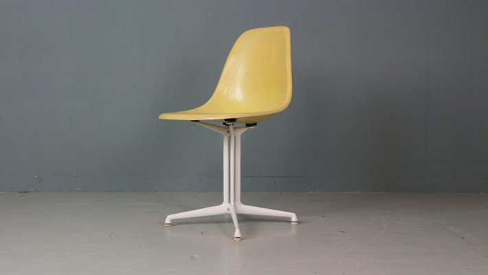 イームズ EAMES ラフォンダ 1960-70's Herman Miller Blue Fiberglass La Fonda Chair by Charles & Ray Eames for