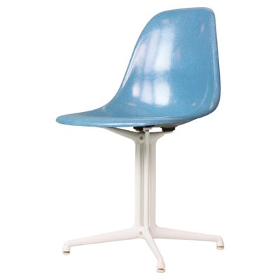 イームズ EAMES ラフォンダ 1960-70's Herman Miller Blue Fiberglass La Fonda Chair by Charles & Ray Eames for
