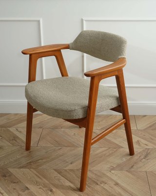 Teak Model 42 Dining Chairs by Erik Kirkegaard for Høng Stolefabrik,  Denmark, 1950s, Set of
