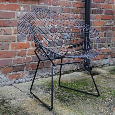 Diamond Chair attributed to Harry Bertoia for Knoll, 1950s for