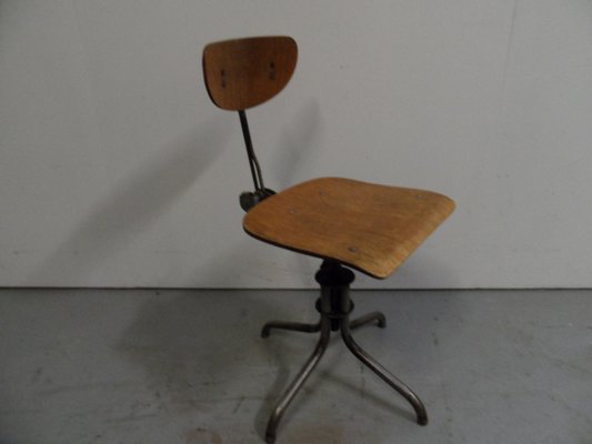 Industrial Desk Chair, 1950s for sale at Pamono - Main Image