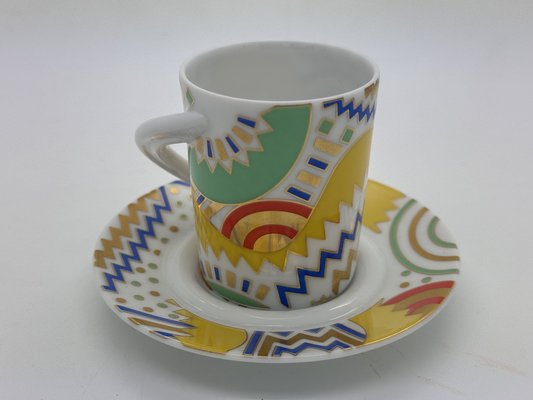 Espresso Collection Cup and Saucer by Laura Fiume for Rosenthal