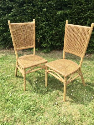 Vintage rattan chairs for sale best sale