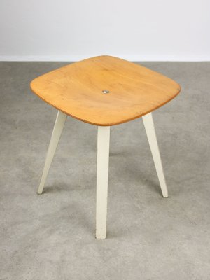 Vintage Plywood Cross-Joint Stool by Niko Kralj for Stol Kamnik