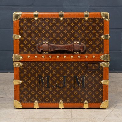 20th Century Wardrobe Trunk in Monogram Canvas from Louis