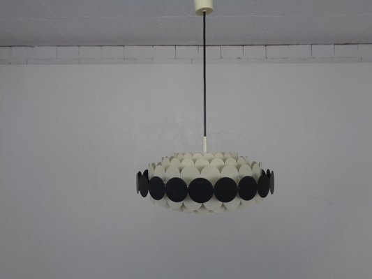 Pop Art Metal Pendant Light from Doria, Germany, 1960s for sale at