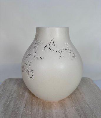 IKEA PS GULLSPIRA Hella Jongerius壁掛け　限定 Large Perforated Limited Edition Ceramic Vase by Hella Jongerius