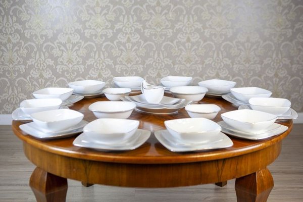 12-Person Dinner Service by Porcelana Ćmielów, Set of 44 for sale at Pamono