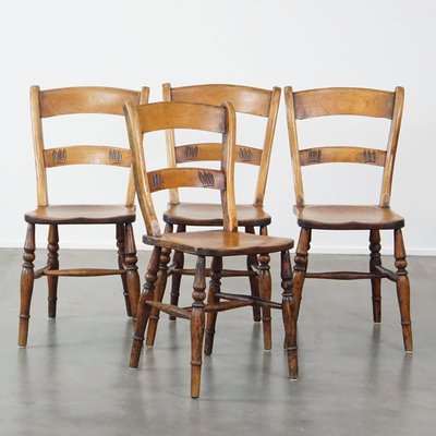 Vintage farmhouse dining chairs discount