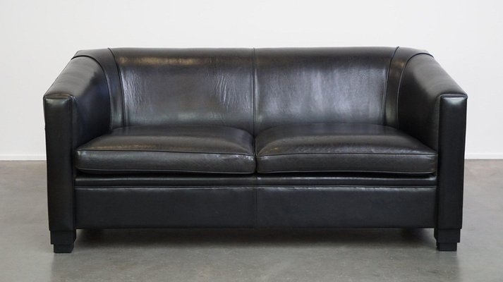 Leather 2 seater sofa and chair sale