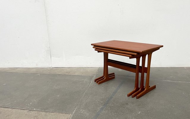 Mid-Century Danish Teak Nesting Tables from Vildbjerg Møbelfabrik