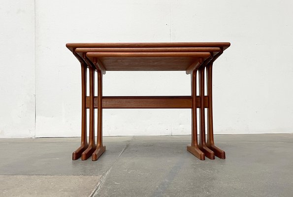 Mid-Century Danish Teak Nesting Tables from Vildbjerg Møbelfabrik