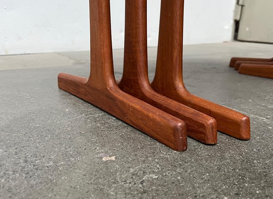 Mid-Century Danish Teak Nesting Tables from Vildbjerg Møbelfabrik