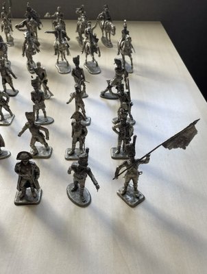 LOT DE 14 figurines militaires soldats en plomb Collection EUR 50,00