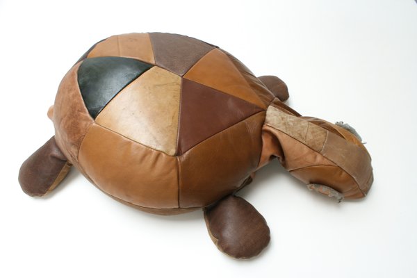 large leather cushion