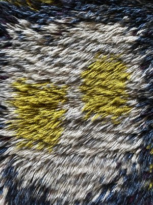 Mid-Century Modern Wool Rya Rug, 1960s for sale at Pamono