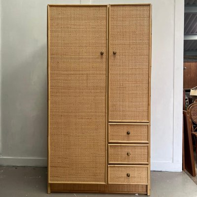 Caned wardrobe discount