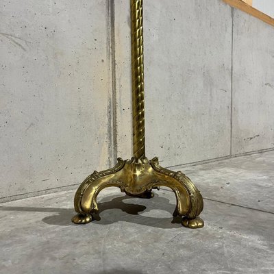 Antique Brass Coat Tree Coat Stand Vintage Henry Coat Stand Rowen Wren