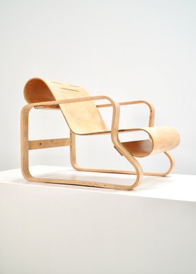 Vintage Model 41 Chair by Alvar Aalto for Huonekalu-Ja