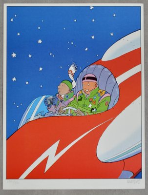 Moebius, The Star, Screenprint for sale at Pamono