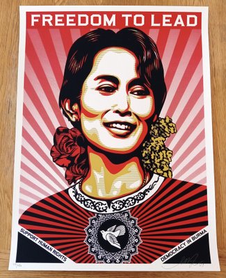 希少 black flag Shepard Fairey obey ポスター Shepard Fairey | Injustice anywhere threatens Justice