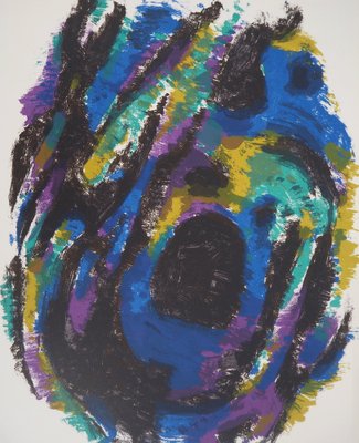 Vintage 1962 Alfred Manessier Vintage 1962 Alfred Manessier