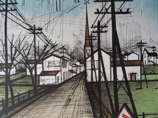 Bernard Buffet, The Road, 1962, Lithograph for sale at Pamono