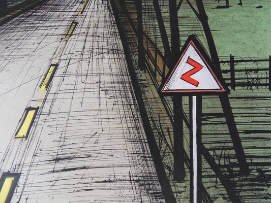 Bernard Buffet, The Road, 1962, Lithograph for sale at Pamono