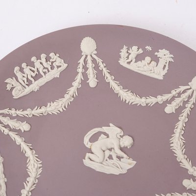 Lilac Jasperware Plate from Wedgwood for sale at Pamono