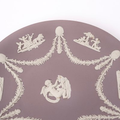 Lilac Jasperware Plate from Wedgwood for sale at Pamono