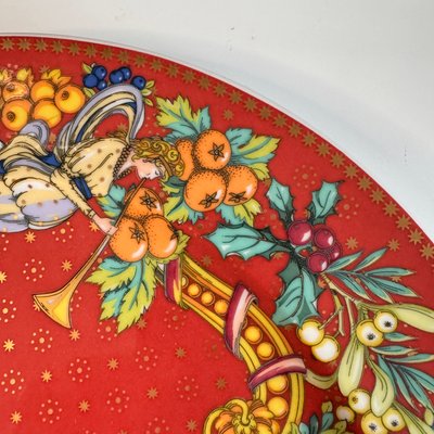 Le Reve De Noel Charger Plate by Versace for Rosenthal Christmas
