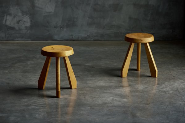 Sandoz Stool by Charlotte Perriand, 1950s for sale at Pamono
