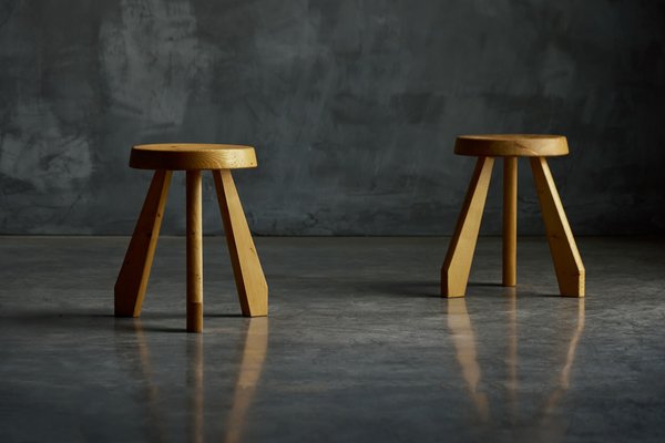【2025A/W新作★送料無料】 Stool Sandoz by Pamono at sale for 1950s Perriand, Charlotte スツール