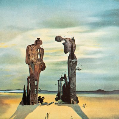 After Salvador Dali, Surreal Horizons, Color Cliché Print