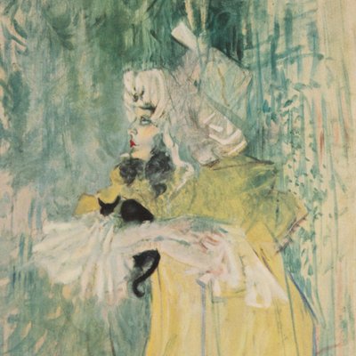 Henri De Toulouse-Lautrec, Art Nouveau Scene, Color Cliché