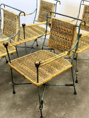 Vintage wicker set best sale
