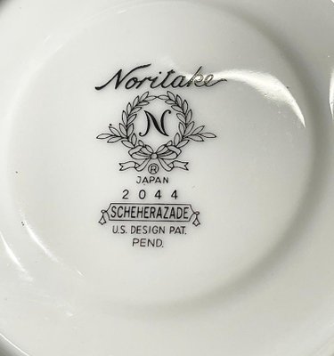 Tea Set in Scheherazade Pattern attributed to Noritake Tea Set in Scheherazade Pattern attributed to Noritake
