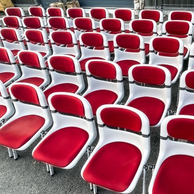 Set of Vintage Dorsal Chairs by Emilio Ambasz & Giancarlo Piretti