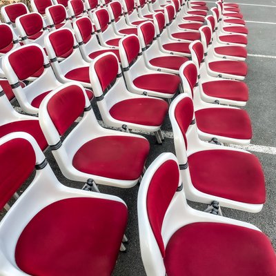 Set of Vintage Dorsal Chairs by Emilio Ambasz & Giancarlo Piretti