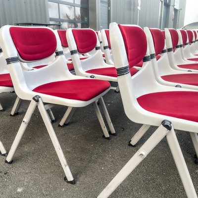 Set of Vintage Dorsal Chairs by Emilio Ambasz & Giancarlo Piretti