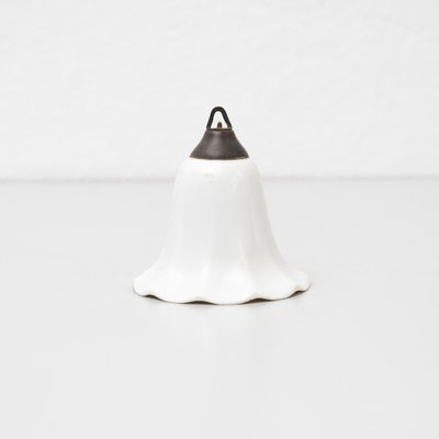 White Milk Glass Lamp Smoke Bell (JAS) White Milk Glass Lamp Smoke Bell (JAS)