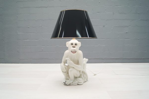 Vintage Italian Ceramic Monkey Floor Lamp 1960s For At Pamono Vintage Italian Ceramic Monkey Floor, Monkey Floor Lamp