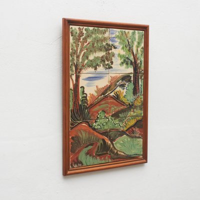 額縁込みメキシコ画家ミッドセンチュリー 額縁込みメキシコ画家ミッドセンチュリー 額縁込みメキシコ画家ミッド