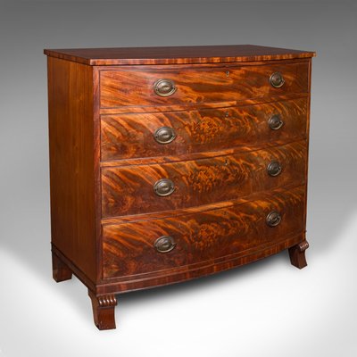 vintage bow front dresser Dixie Double  Walnut & Wool Farmhouse Bow Front Chest Antique