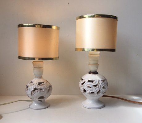 vintage danish table lamps