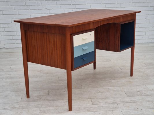 Vintage Danish Office Desk in Teak 1960s