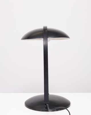 Vintage Adjustable Italian Desk Lamp from the 80s with Black