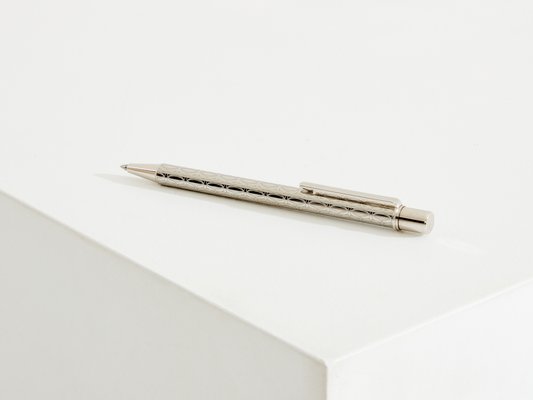 Silver-Plated and Palladium Must II Ballpoint Pen from Silver-Plated and Palladium Must II Ballpoint Pen from