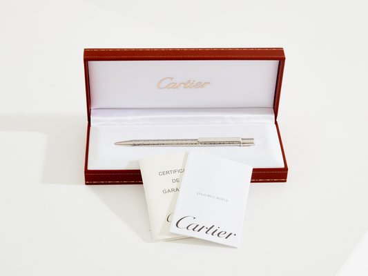 Silver-Plated and Palladium Must II Ballpoint Pen from