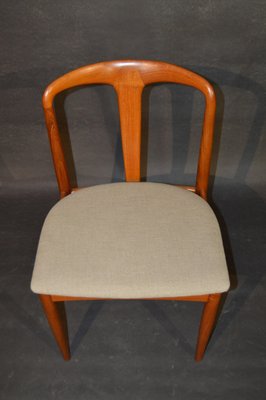 Juliane Chairs in Teak attributed to Johannes Andersen, Set of 4